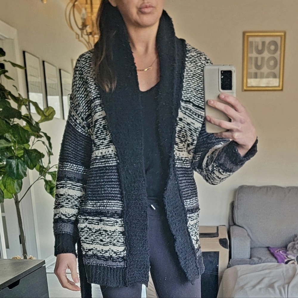 Warm thick cardigan